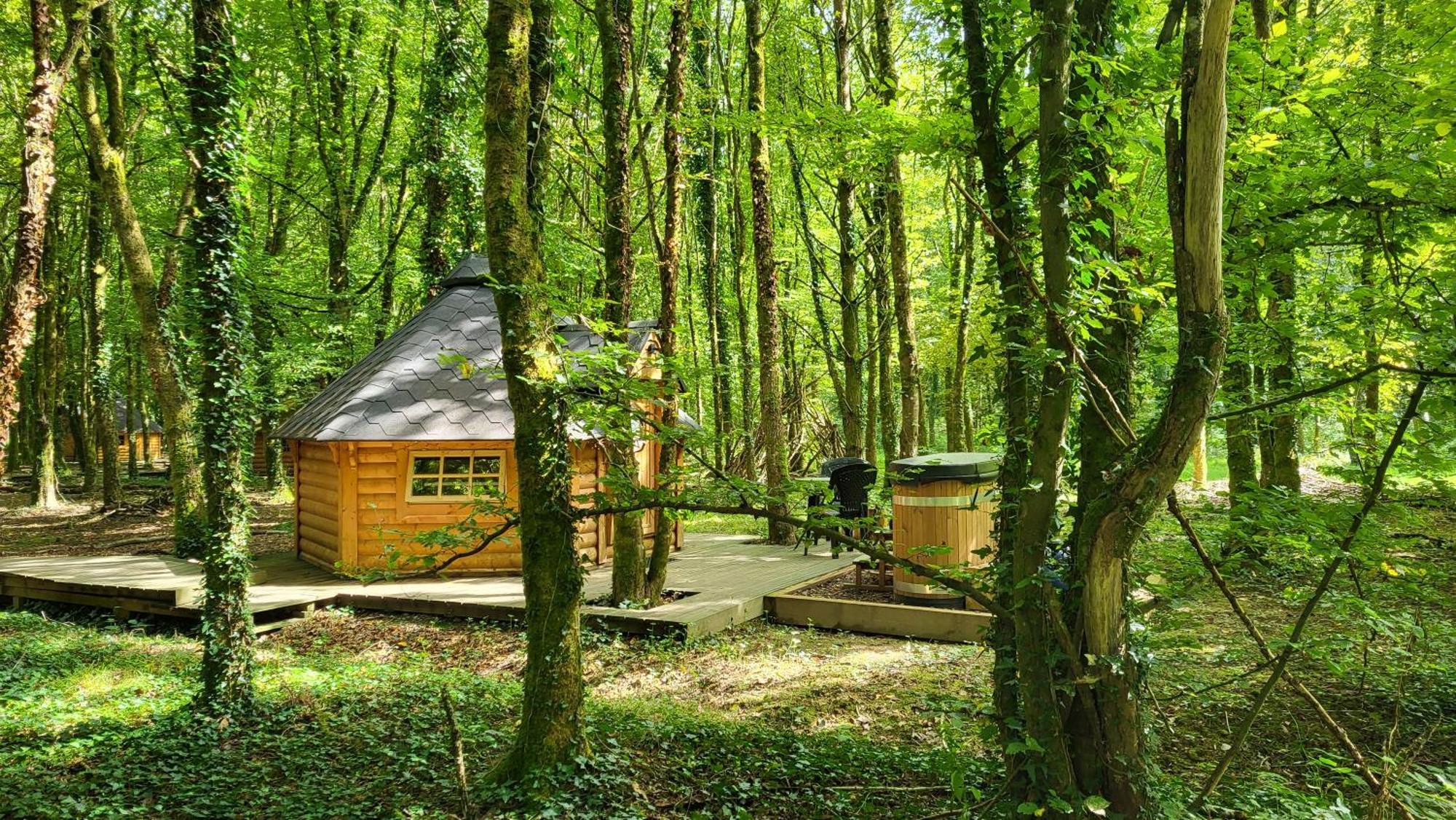 Le Domaine Insolite De Broceliande Paimpont Bagian luar foto